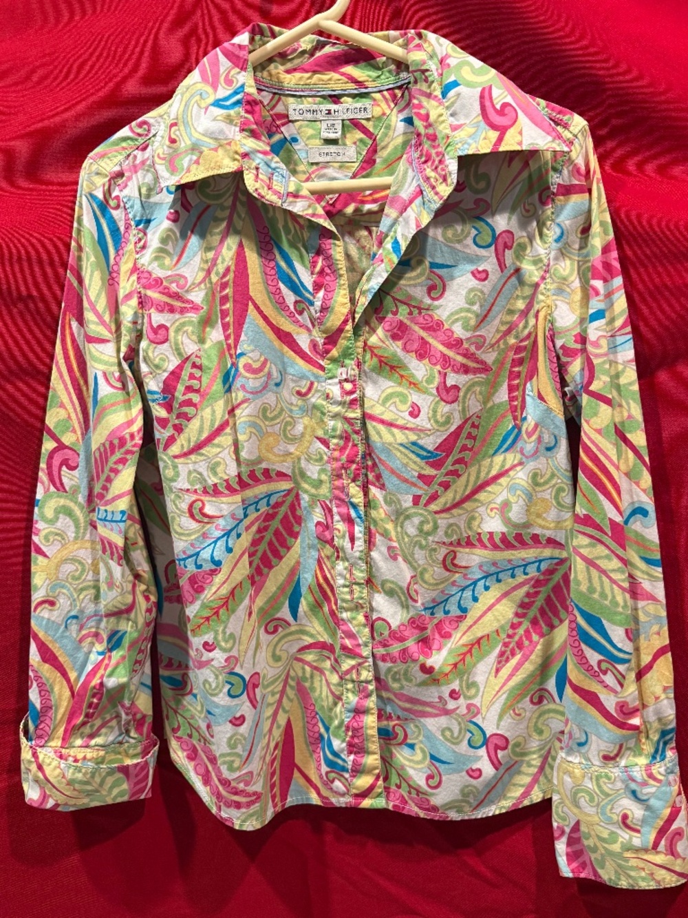 TOMMY HILFIGER LARGE L/S SHIRT